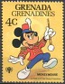 Grenadines - 1979 - Walt Disney - 4 ¢ - Multicolor - Disney, Year Of The Child - Scott 354 - Disney Year of the Child Drum Major Mickey Mouse - 0